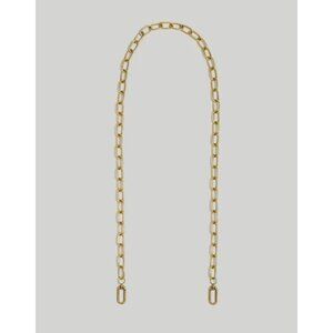 NWT Madewell 'The Corssbody Bag Strap: Chain Edition' Vintage Gold In Color